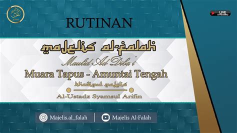 Live Majelis Rutin Maulid Ad Diba I Pembacaan Kitab