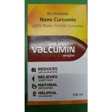 Valcumin Nano Curcumin Syrup Packaging Size 100 Ml At Best Price In