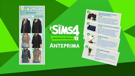 The Sims 4 Creazioni Di Cristallo Stuff Anteprima Del Crea Un Sim E Degli Oggetti Simsworld