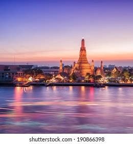 Wat Arun Night View Temple Bangkok Stock Photo 190866398 | Shutterstock