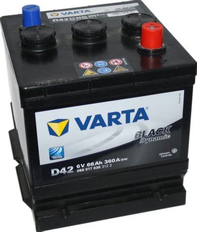 Varta Black Dynamic D42 6V 66Ah 360A od 1 825 Kč Zbozi cz