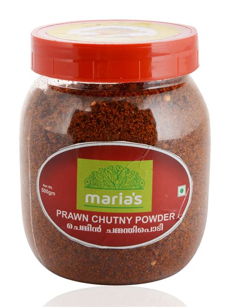 Marias Prawn Chutney Powder 500 Grams Grocery And Gourmet