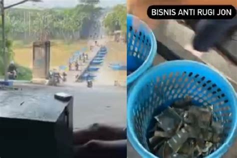 Viral Bisnis Jembatan Perahu Di Karawang Duduk Manis Dapat Cuan Rp