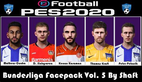 Pes Bundesliga Facepack Vol By Shaft Soccerfandom Free