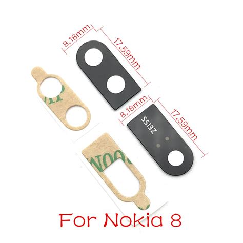 Voor Nokia Back Rear Camera Glas Lens Cover Met Grandado