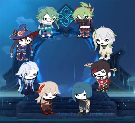 Group photo of my abyss team : r/Genshin_Memepact