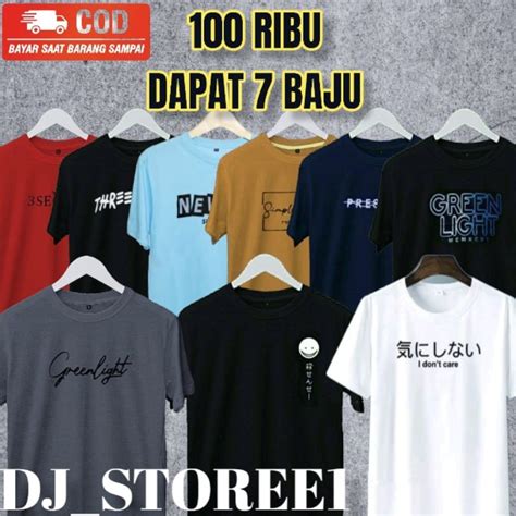 Jual Paket Usaha Hemat Ribuan Dapat Kaos Keren Motif Distro