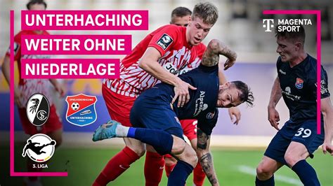 Sc Freiburg Ii Spvgg Unterhaching Highlights Mit Live Kommentar