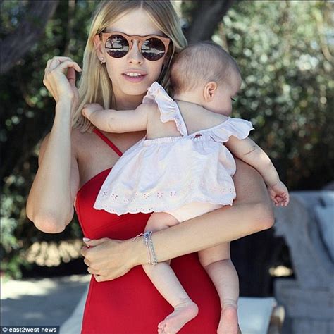 Elena Perminova Nude In Shots Days After Giving Birth Daily Mail Online