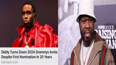 50 Cent Mocks P Diddy For Turning Down An Invite To The Grammys Youtube