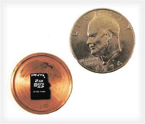 Secretly Carry Your Photographs In These Spy Coins Created From Real