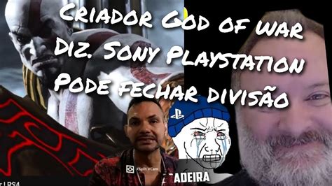 Playstation não é Sustentável e pode fechar Afirma criador de God of