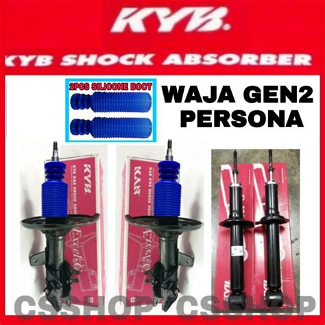 El Kyb Proton Waja Gen Persona Shock Absorber Set Pcs Front And