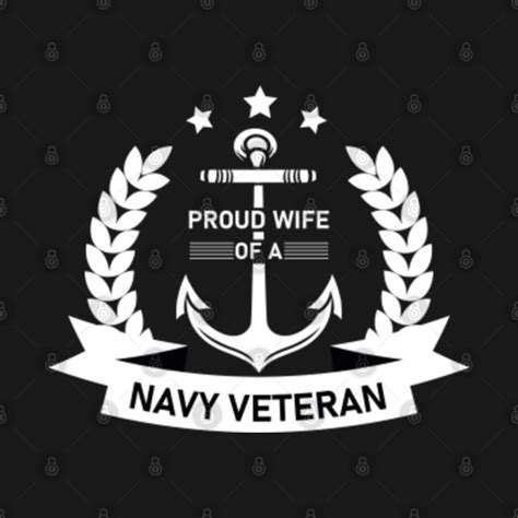 Proud Wife Of A Navy Veteran Proud Wife Of A Navy Veteran Funny