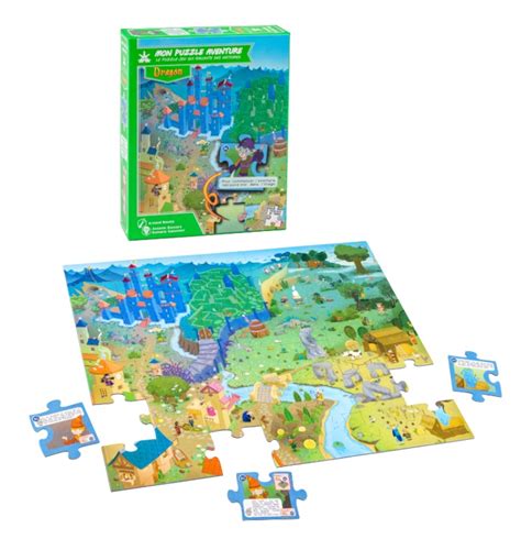 Mon Puzzle Aventure Dragon LilloJEUX