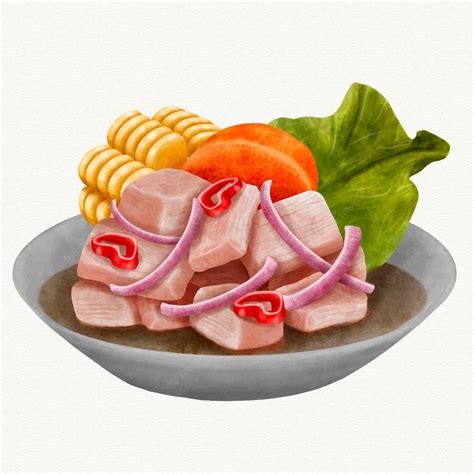 Download Free Bowl Of Ceviche Digital Art Wallpaper
