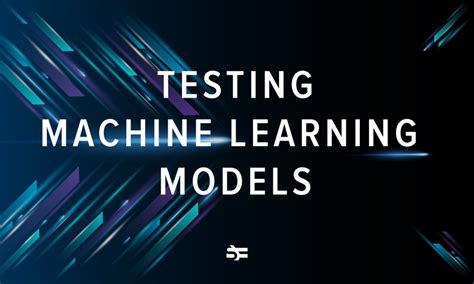 Testing Machine Learning Models