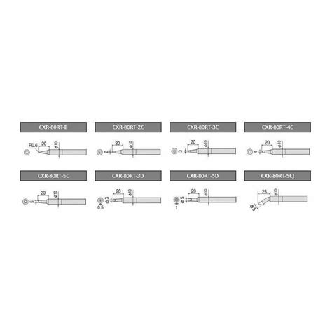 Soldador Goot CXR-60 28W alta eficiencia – COMPEL