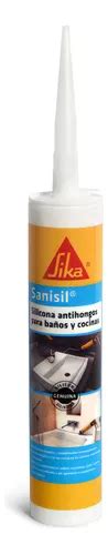 Sika Sanisil Silicona Antihongos Para Ba Os Y Cocinas Blanco Mercadolibre