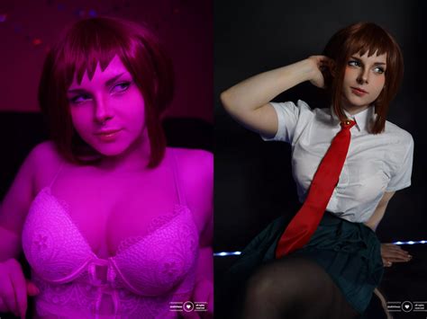 My Ochako Uraraka Cosplay From BNHA Azukichwan Nudes Superheroporn