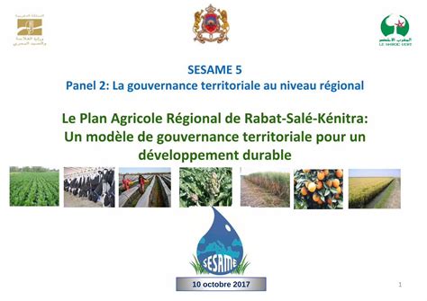 PDF Le Plan Agricole de Rabat Salé Kénitra Un de Le Plan