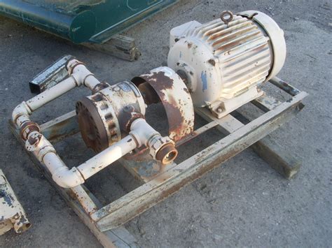 Used Roper 1h50 Rotary Gear Pump For Sale