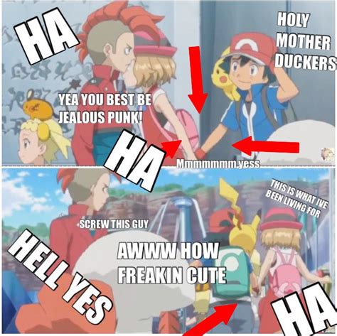 Amourshipping Ash And Serena Xd I Don T Even Know Anymore Pokemon Ash