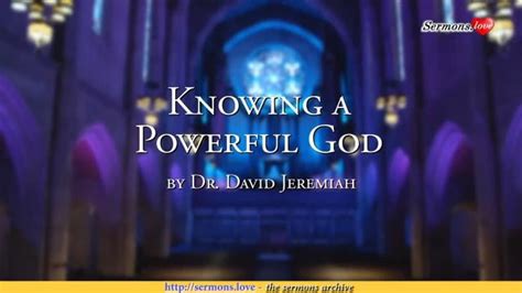 David Jeremiah Knowing A Sovereign God Online Sermons 2024