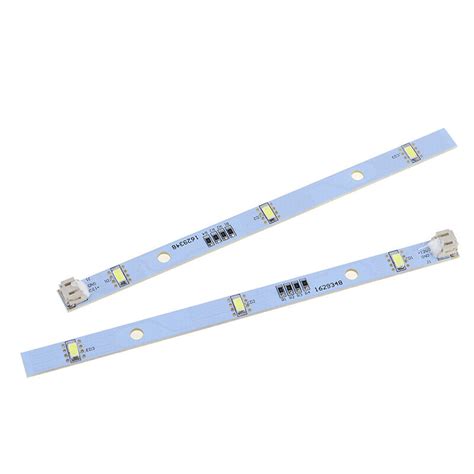 2Pcs Freezer Light Bar LED Strip For RONGSHENG HISENSE Refrigerator