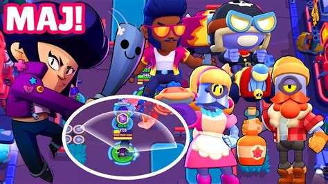 Bibi Billie Nouveau Brawler Brawl Star Gameplay 4 Nouveaux Skins