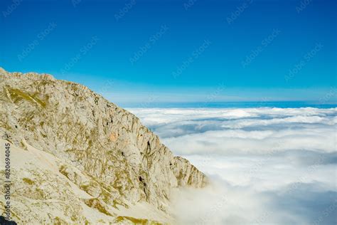 Urriellu Peak Naranjo De Bulnes In Picos De Europa National Park