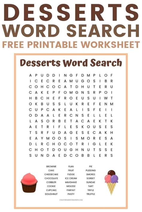 Easy Printable Word Searches For Kids