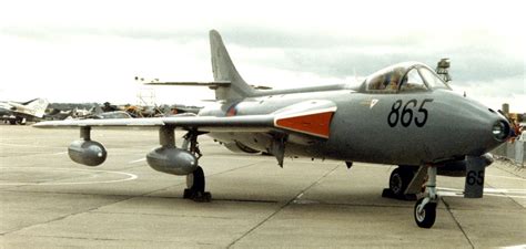 XE707 865 Hawker Hunter G 11 FRADU Yeovilton RNAS Yeovil Flickr