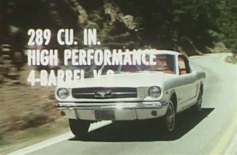 Vintage 1965 Ford Mustang Ad Touts Practicality Video