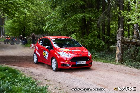 Neu Kai Bächle Christian Ford Fiesta Mk6 ST Birkenfelder ADAC