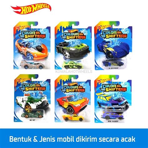 Hot Wheels Color Shifters Can Change Color According To Cold Or Hot Temperatures Sent Randomly