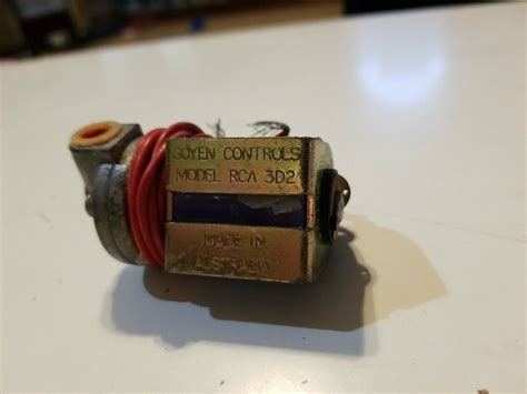 Goyen Solenoid Valvecoil 18 Npt 24v Rca 3d2 Ebay