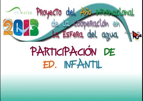 Portada De Las Participaciones En El Proyecto Del Año Internacional De