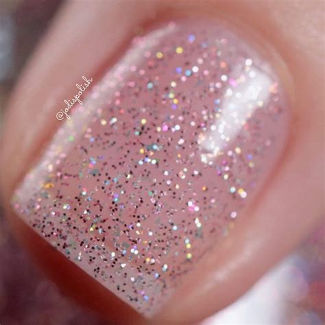 Pink Sparkly Nail Polish