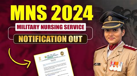 Military Nursing Service Mns 2024 Online Form Notification