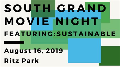 South Grand Movie Night - Missouri Coalition for the Environment