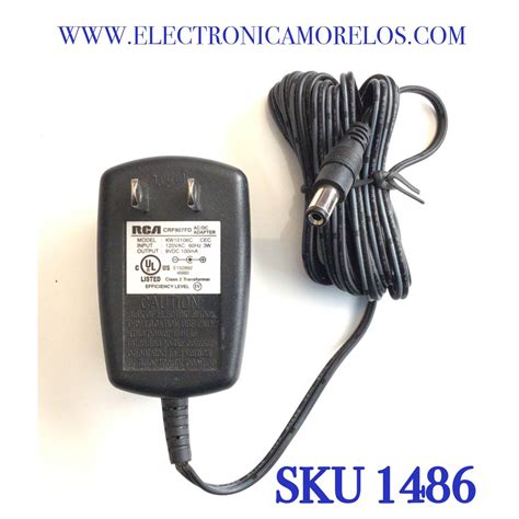 CARGADOR ADAPTADOR DE FUENTE DE ALIMENTACION RCA VCA VCD NUMERO