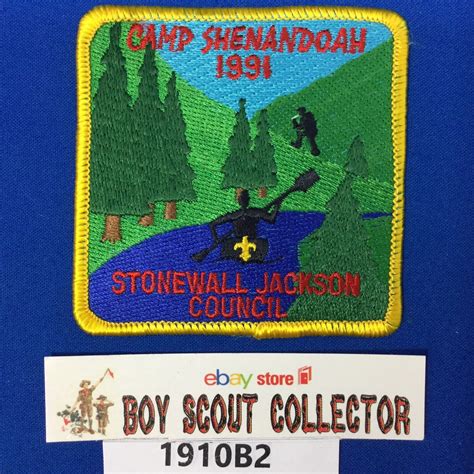 Boy Scout 1991 Camp Shenandoah Patch Stonewall Jackson Council VA EBay