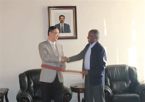 Yemane G Meskel On Twitter Eritrea And China Signed Today At The