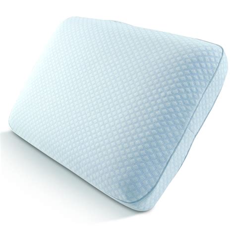 Tempure Rest™ Cool Comfort Ventilated Memory Foam Gel Pillow - Pure