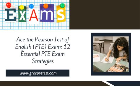 Ace The Pearson Test Of English Pte Exam Essential Pte Exam