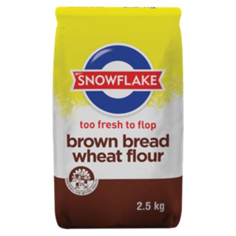 Snowflake Brown Bread Wheat Flour 2.5kg - Cart And Haul