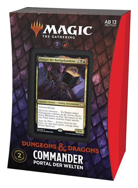 Forgotten Realms Commander Deck Portal Der Welten Deu Bitzbox De