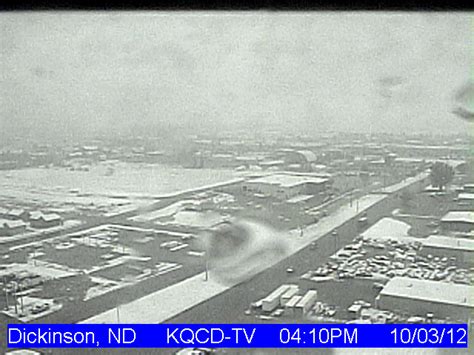 The Original Weather Blog: Snow Flying Across Parts of North Dakota...