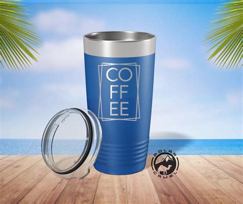 Custom Coffee Tumbler Coffee Cup Coffee Lover Cup Coffee Is Life Tumbler With Nameengraved